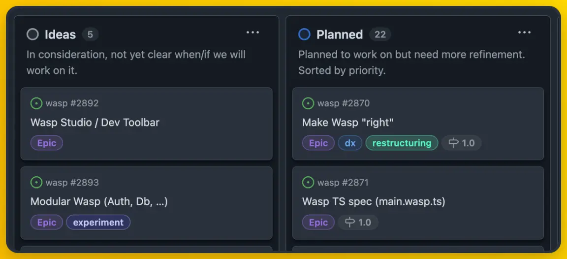 Roadmap